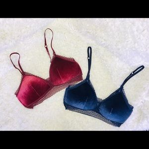 NEW BEAUTIFUL ❤️VELVET & LACE❤️ CONVERTIBLE BRAS *ABS ALLEN SCHWARTZ INTIMATES*
